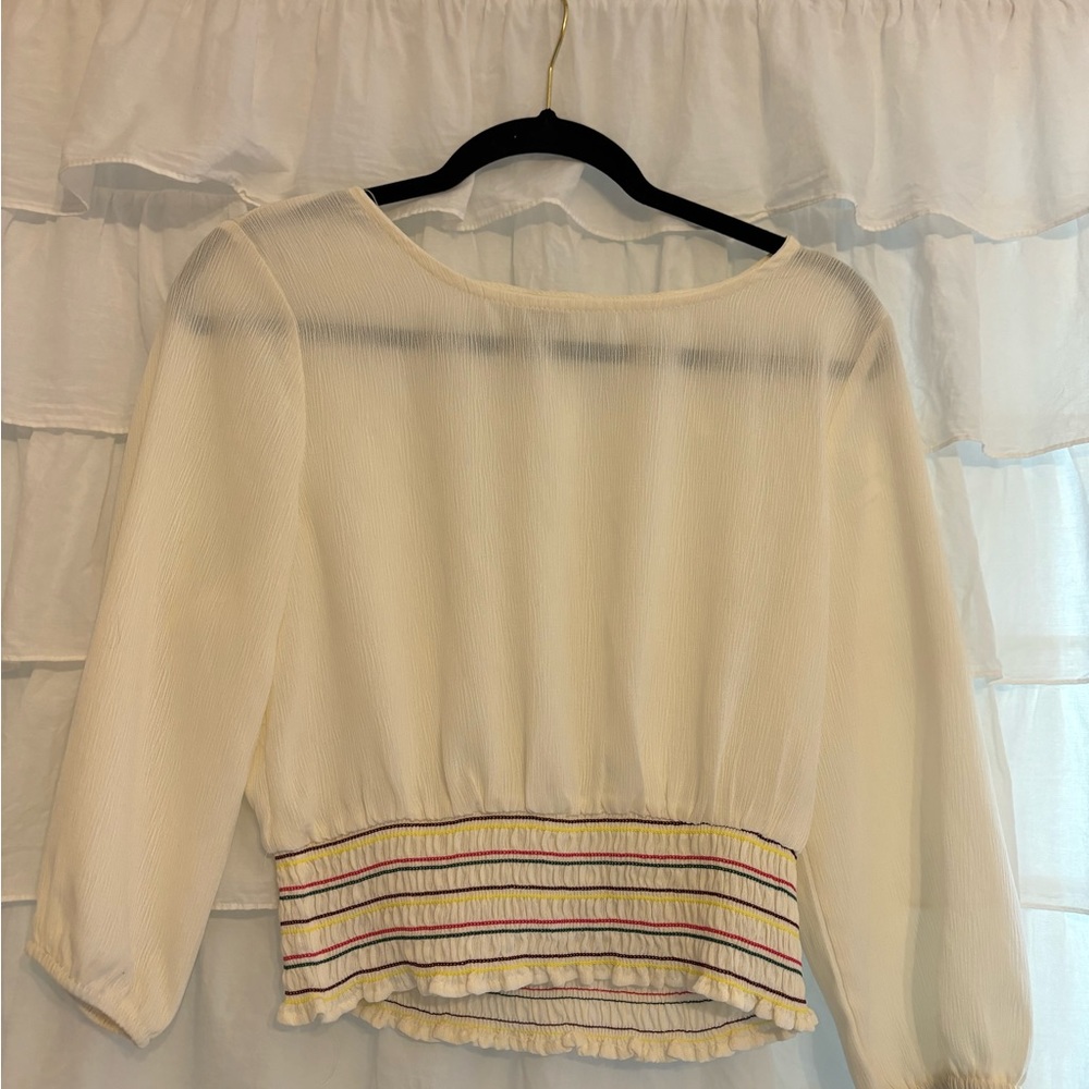 Lily white small blouse